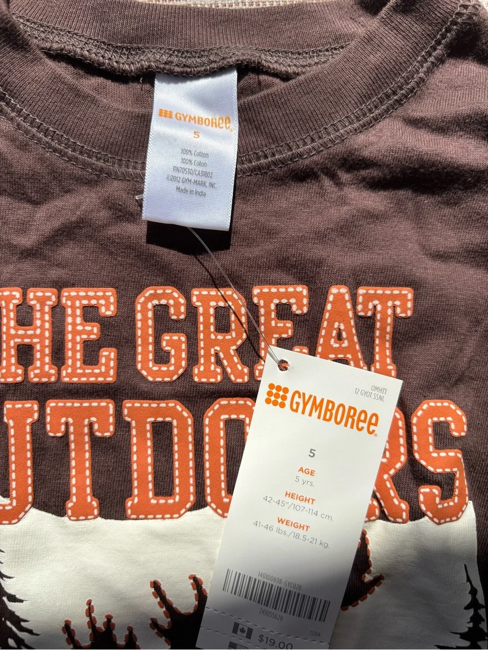 Gymboree long sleeve tshirt. NWT! Size 5